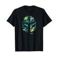 thumbnail image 1 of The Mandalorian Mando Tropical Print Helmet T-Shirt, 1 of 2