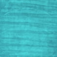 thumbnail image 1 of Ahgly Company Indoor Square Abstract Turquoise Blue Contemporary Area Rugs, 4' Square, 1 of 4