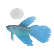 Aquarium Fish Tank Artificial Fake Floating Fish Pet Decor Random Style