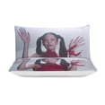 thumbnail image 3 of ROSÉ Smooth Texture Sleep Arrangement Cozy Build Thread Detail Duvet Cover Sets Fit for All, 3 of 5