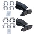 thumbnail image 3 of TRQ Brake Pads Fits 91-92 Saturn SC 93-98 SC1 SC2 91-98 SL SL1 SL2 SW1 SW2 BFA20282, 3 of 4