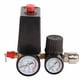 thumbnail image 3 of Interruptor de presión para compresor de aire, 1/4 pulg., 4 orificios, controlador, válvula reguladora, 90-120 PSI, 3 of 14