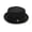 Black, variant on Summer Breathable Mesh Pork Pie Hat for Men Women , Lightweight Packable Sun Protection Beach Outdoor Jazz Cap, Classic Bowler Hat Travel Party