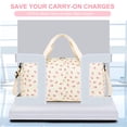 thumbnail image 2 of Bolsa de lona Bluboon, bonita, impermeable, para niños, gimnasio, 46 x 22 x 23 cm, 2 of 7