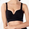 thumbnail image 5 of Fewfanhot Womens Padded Sexy Push Up Bralettes, Seamless Wireless Shockproof Bras for Yoga, Workout, 5 of 7