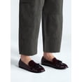 thumbnail image 2 of Free Assembly Women's Faux Leather Tassel Loafers, 2 of 7