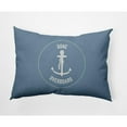 thumbnail image 2 of E by Design Gone Forever Overboard Nautical Indoor/Outdoor Lumbar Throw Pillow, 2 of 4