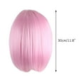 thumbnail image 7 of JINCBY Clearance, Cosplay Natural Party Wig Short Full Hair Fashion Synthetic Wig Gift for Women, 7 of 7