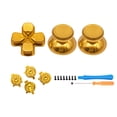 thumbnail image 1 of AARONMEI Premium Metal D-pad ABXY Buttons Replacement Kit for PS5 Controller, 1 of 1