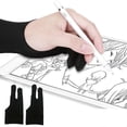 thumbnail image 1 of Agiferg 2PCS Two Finger Anti-fouling Glove Drawing & Pen Graphic Tablet Pad For Artist, 1 of 5