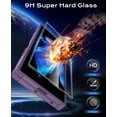 thumbnail image 6 of Magnetic for Samsung Galaxy Z Fold 7 Case with Screen Protector, [Compatible with MagSafe] Slim Translucent Matte Shockproof Case for Samsung Z Fold 7, Fold7 Hard PC Rugged Phone Cover, Purple, 6 of 9
