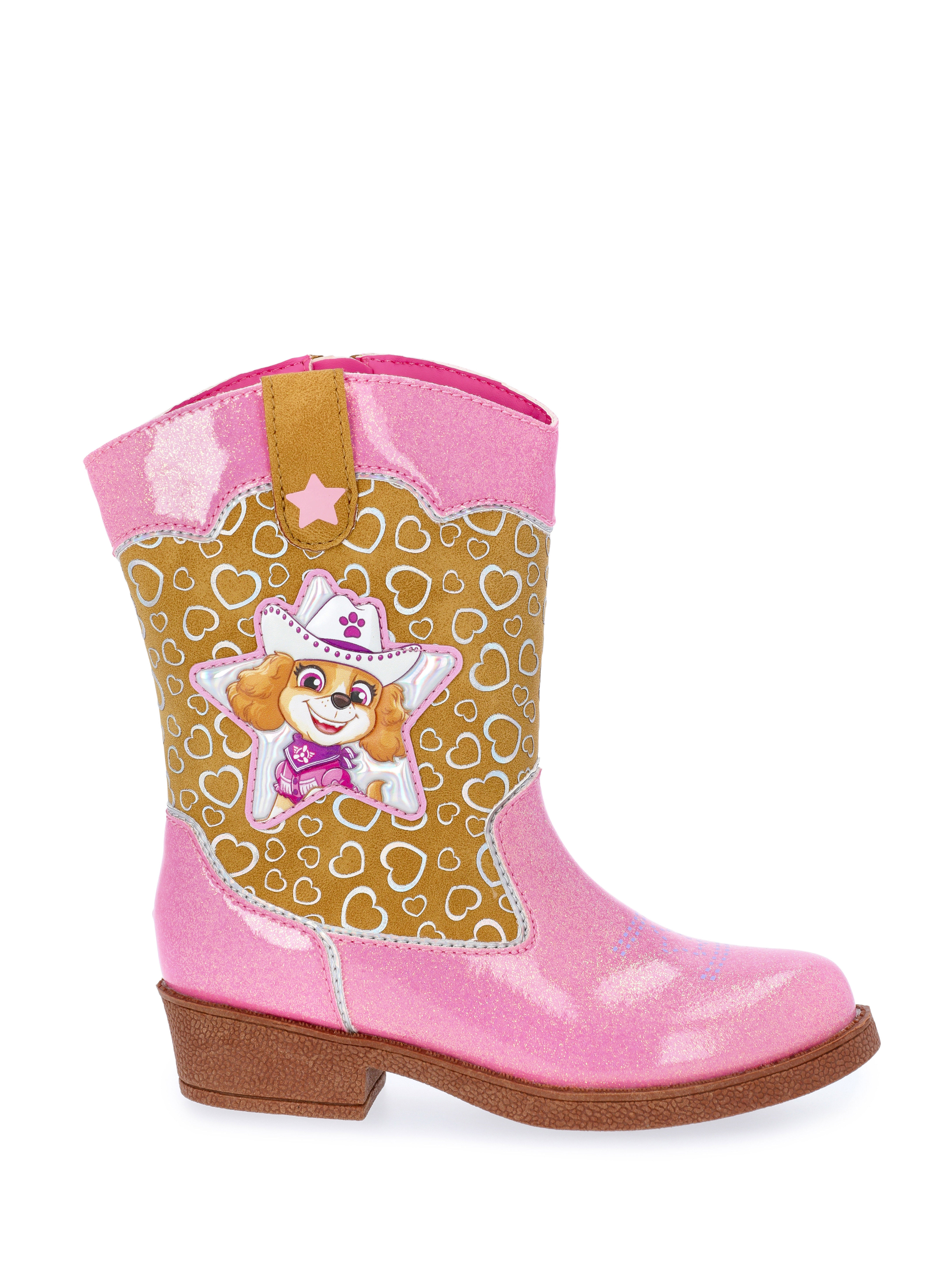 Paw Patrol Toddler Girls' Western Cowboy Boots