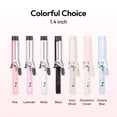 thumbnail image 4 of Professional GlamWave Ceramic Curling Iron, Long-Lasting  Curls,  Heat, Hair Curler, Curling Wand,  in  (1.6 inch, ), 4 of 6