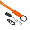 thumbnail image 5 of Uxcell Neck Lanyard with Hook Badge Lanyards Adjustable Long Strap Holder Keychain Orange, 5 of 7