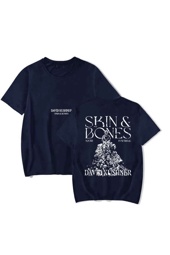 David Kushner Merch Skin and Bones T-shirt Fashion Unisex Women Men Summer Short Sleeve Tee Unisex Casual T-shirts