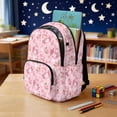 thumbnail image 4 of KUIFORTI Pink Axolotl Bookbag and Lunchbox Set 4 piece Boys Kids Backpack with Pencil Bags Water Bottle Sleeve for Teens Elementary Middle School, 4 of 7