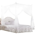 thumbnail image 4 of Luxury Princess Bed with Three Side Openings with Curtain, Canopy, Mosquito Net and Bedding (S), 4 of 4