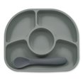 thumbnail image 1 of Yümi: Silicone Plate & Spoon Set, 1 of 2