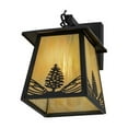 thumbnail image 3 of Meyda 150784 7 in. Mountain Pine Hanging Wall Sconce, Bai Craftsman, 3 of 4