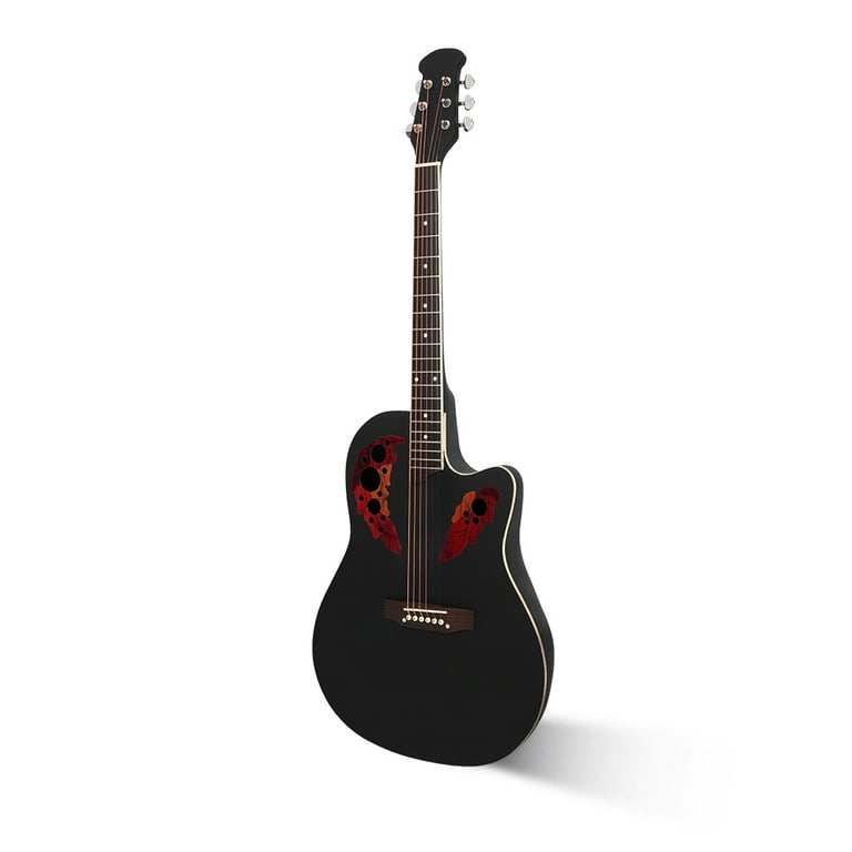Tcbosik 41 Inch Cutawary Round Back Acoustic Guitar Spruce