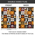 thumbnail image 4 of Halloween Garden Flag - Double Sided 12x18 Inch, Seasonal Outdoor Decor for Yard, Lawn,House - Family,Friends,Halloween., 4 of 5