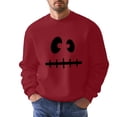 thumbnail image 1 of toraway Crewneck Sweatshirts pour Hommes Graphique Mode Décontractée Partie Impression 3D Pull à Capuche Manches Longues TTTG, 1 of 4