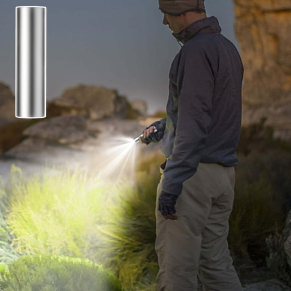 LSLJS New Aluminum Alloy LED Mini Flashlight USB Rechargeable Outdoor Lighting Work Flashlight, Sports, Gym, Workout,Camping, Fitness, Workout & More Activities