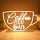 thumbnail image 2 of Letrero decorativo de luz neón SYLHOME Coffee Bar 40x24 cm USB 5V, 2 of 7