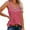 Pink, variant on UVN Summer Tank Tops for Women V Neck Sleeveless T Shirts Loose Casual Basic Top