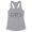 Heather Grey, variant on Skyline Berlin Germany Tank Top Fitted Racerback Women's Large White