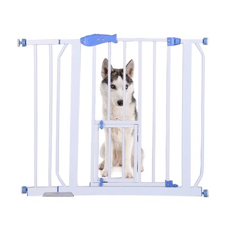 snorda Safety Gates Baby Stair Fence Barrier Pet Dog Gate Door Ramp Guardrail Isolation