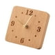 thumbnail image 1 of Reloj de mesa pequeño decorativo, reloj de escritorio de madera, reloj nórdico silencioso que no hace tictac. Madera de haya, 1 of 9