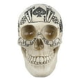 thumbnail image 2 of Ebros Gothic Gambling Casino Royale Poker Cards Royal Flush Skull Figurine, 2 of 6