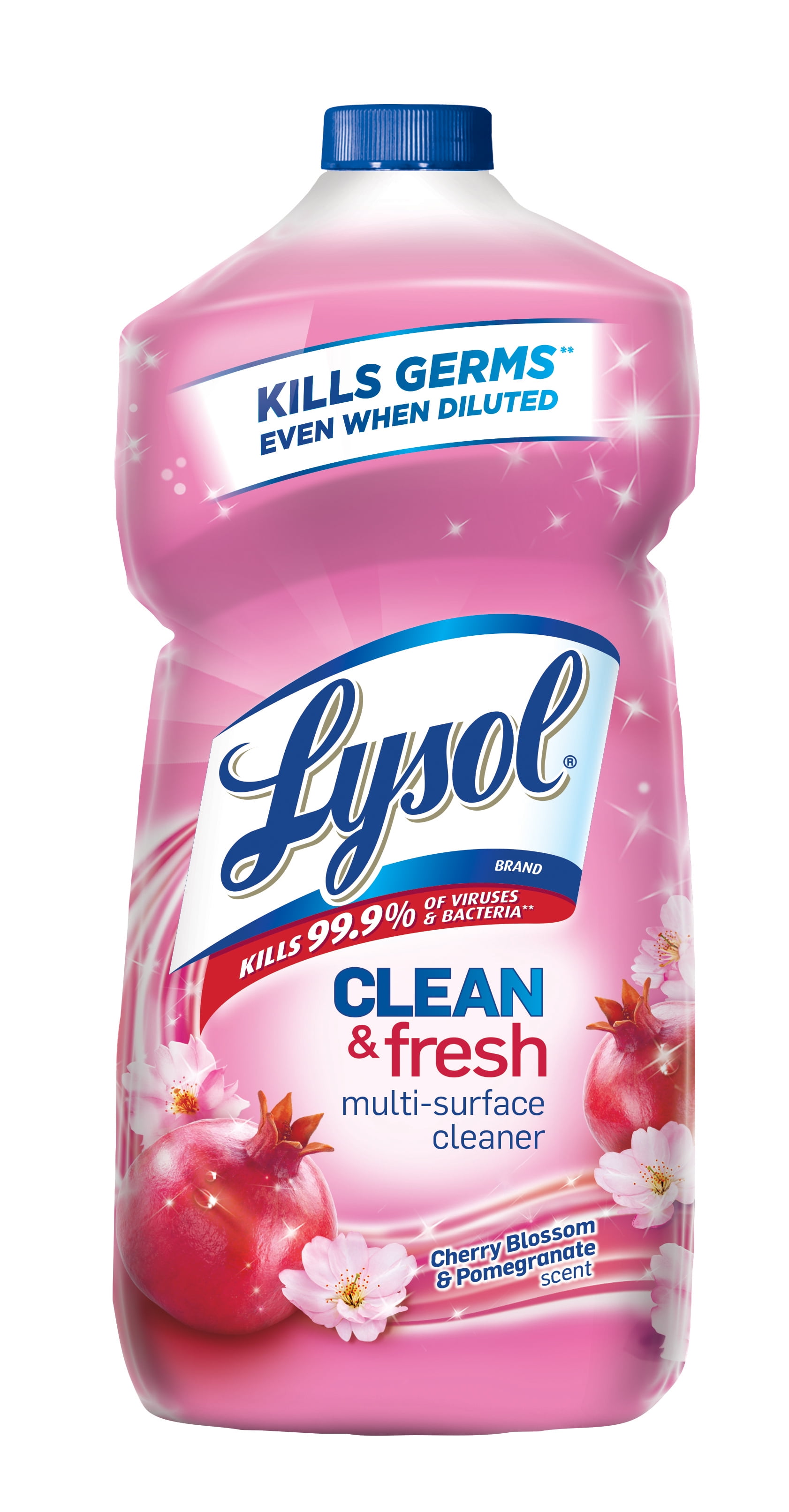 Lysol Clean & Fresh MultiSurface Cleaner, Cherry Blossom, 28oz