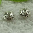 thumbnail image 3 of HOOUN 760 Pcs Capuchons de Perles d'Argent du tibet 10x4 mm B3942, 3 of 3