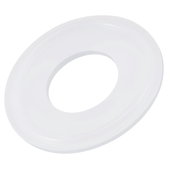 Unique Bargains 1' Silicone Rubber Gasket Flange O-Ring for Vacuum Clamp White 2 Count