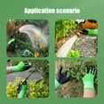 thumbnail image 6 of Kezqiaxn Gardening Gloves Garden Gloves for Women and Men, Rubber Working Gloves Touchscreen, Nitrile Rubber Coated Work Gloves Labor Protection Gloves for Planting Green, 6 of 6