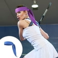 thumbnail image 4 of Soidarity Diadema sólida antideslizante para aliviar el dolor de oído ajuste bufanda deportiva endotérmica alargar tocado borde fino Ciclismo Azul zafiro, 4 of 6
