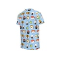 thumbnail image 5 of Fuzoiu Kawaii Sushi (2) Print Boys' Casual T-Shirt,Crewneck Undershirts,Boys Athletic Shirt,Short Sleeve T-Shirts for Outdoor Play, 5 of 7