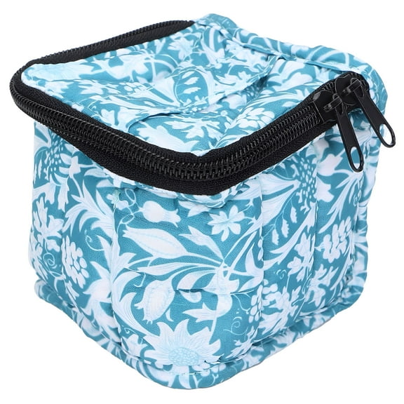 MISSMILE Nail Polish Carrying Case Portable 9 Grids Nail Polish Storage Organizer Bag Holder