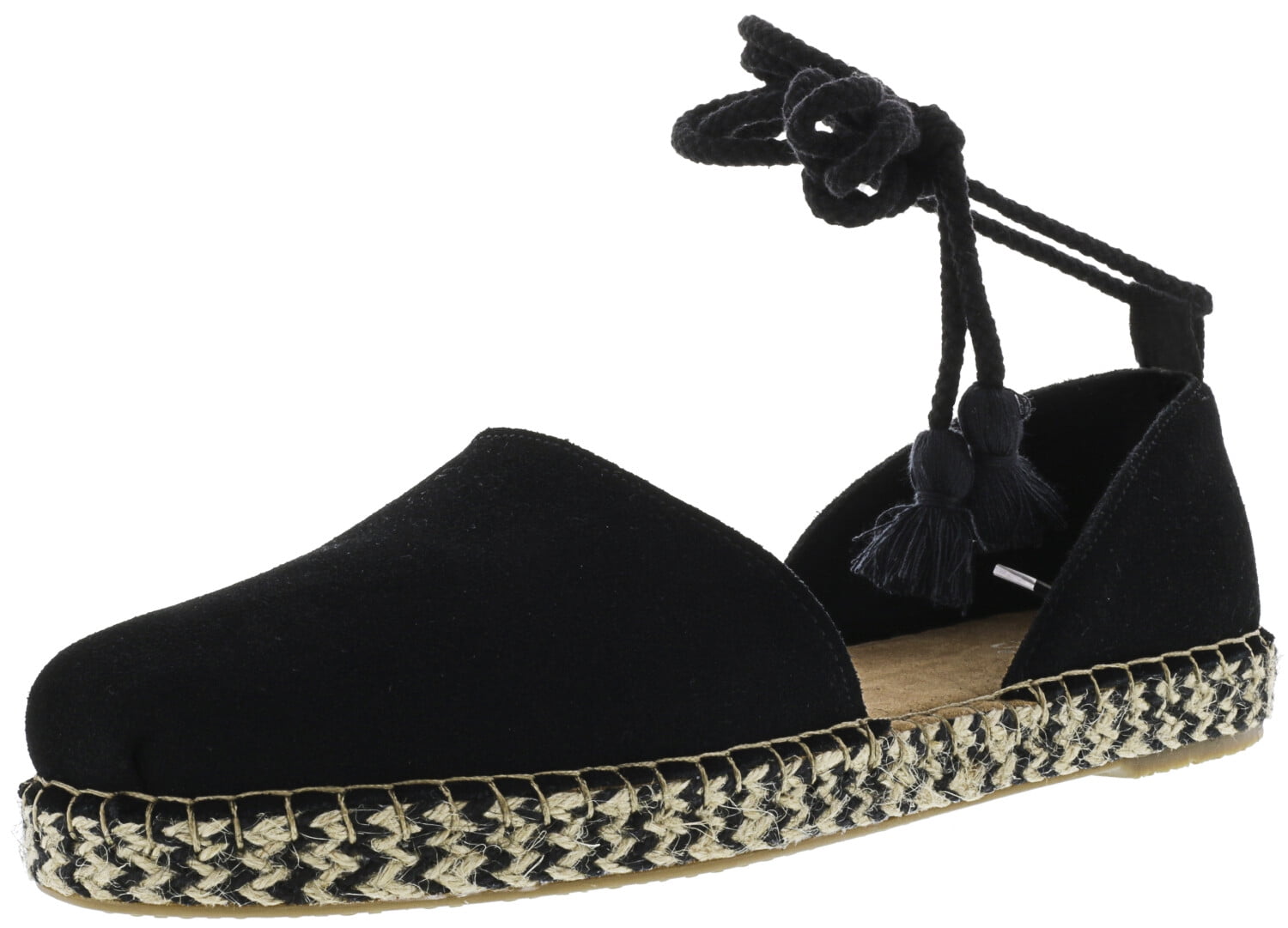toms katalina suede espadrille flat
