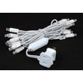 thumbnail image 7 of Novelty Lights 50 Light LED Twinkle Christmas LED Mini Light Set, Outdoor Curtain Fairy Wedding String Lights, Non-Connectable, Warm White, White White, 7 Feet, 7 of 7