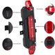 thumbnail image 3 of Juego De Luces De Bicicleta Recargables Por Usb, Luz Delantera Superbrillante, Luz Trasera De Advertencia, Luz Impermeable Para Bicicleta De Montaña Sweethay OD014017-00, 3 of 6