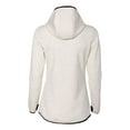 thumbnail image 3 of Weatherproof Heat Last Women's Fleece Tech Full-Zip Hooded Sweatshirt W18700 Oatmeal L, 3 of 5