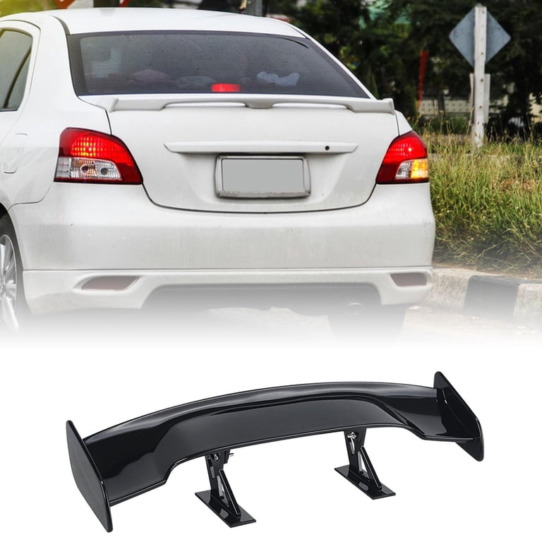 Universal Car Spoiler Wing Kit - 3PCS Lightweight Rubber Spoilers For Trunk & Roof 6 thumbnail image