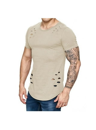 ripped t shirts mens