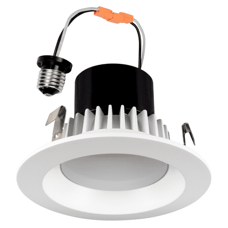 

Perlglow 4-inch Retrofit Round High Lumens White Downlight Luminaire Retrofit LED Recessed Lighting Fixture 5CCT.