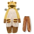 thumbnail image 1 of Hoodie Plush Cartoon Warm Pajama Kawaii Cute BEE Pocket Pajama For Women X4 U2W22, 1 of 6