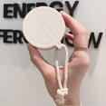thumbnail image 2 of 500ml Plastic Transparent Frosted Water Bottle, BP-A Free, Portable Reusable Leak-Proof Water Bottle With Rope for School Travel, 2 of 4
