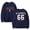 Navy1, variant on Off Campus Briar University Merch Sweatshirt Women Men Casual Crewneck Long Sleeve Pullover Clothes